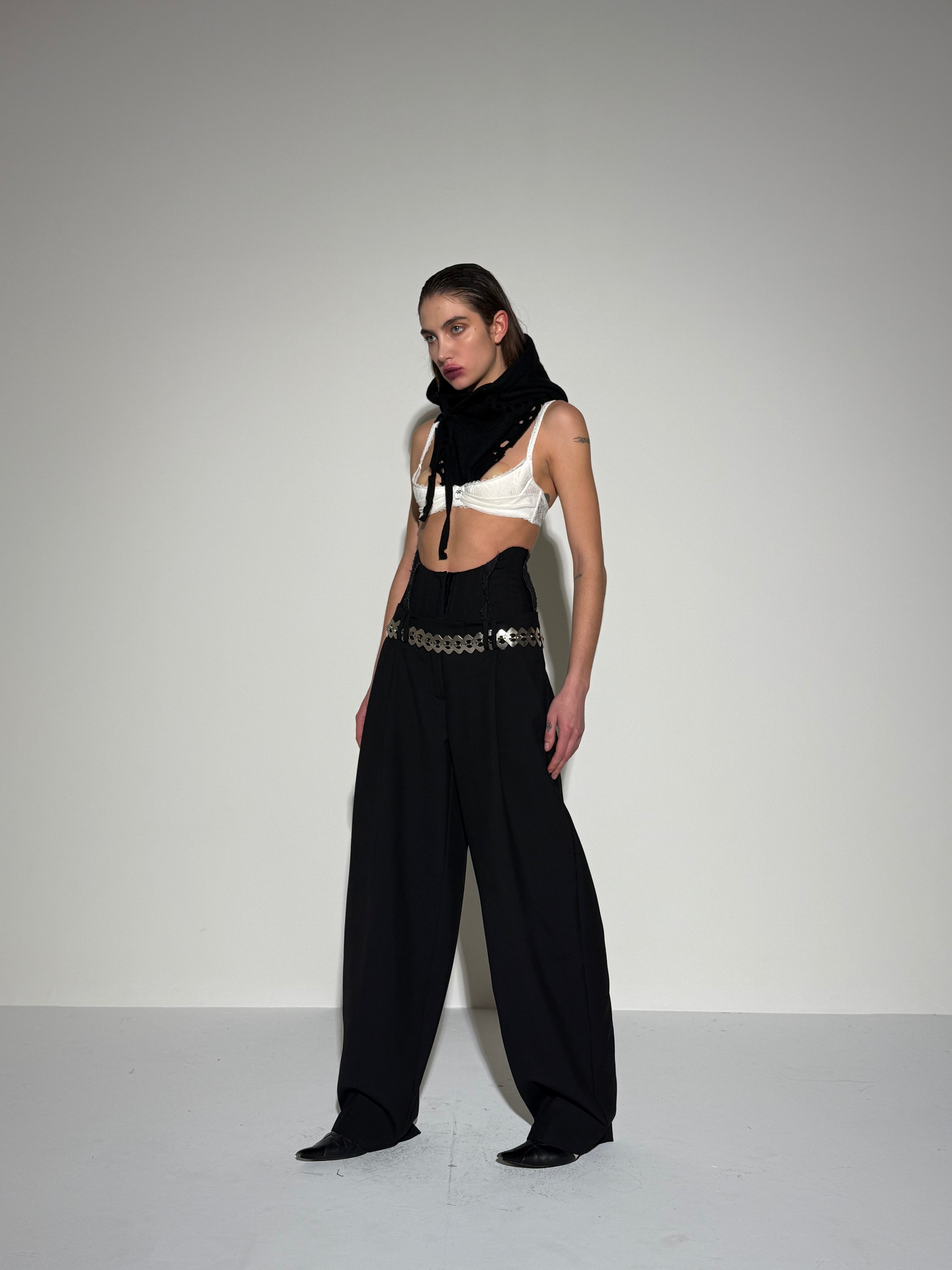 Ashen Corset Pants